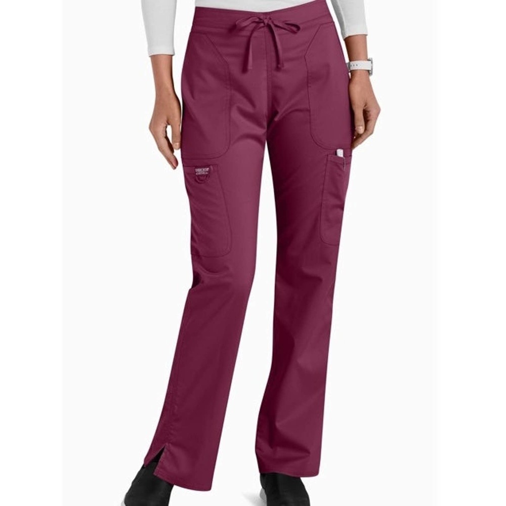 Cherokee Workwear Womens‎ Flare Leg Cargo Pants Petite XL